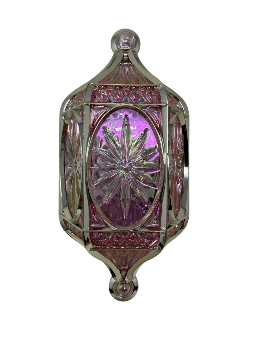 Bath & Body Works Christmas Pink Twinkling Ornament Wallflower Plug NWT